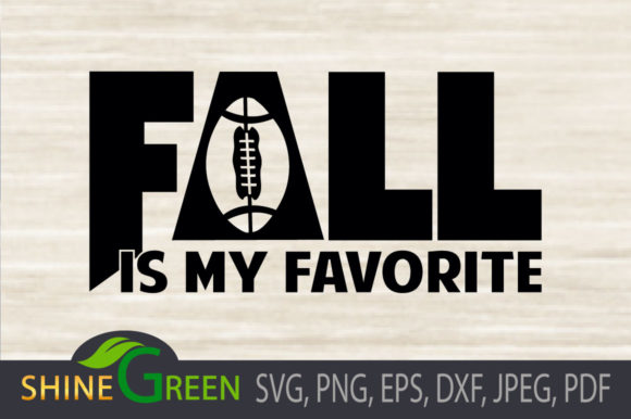 Fall Football is My Favorite: A Seasonal Graphic for Bloggers & Content Publishers