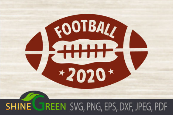 Football 2020 SVG for Cricut and Sublimation – Graphics for Crafts & Marketing
