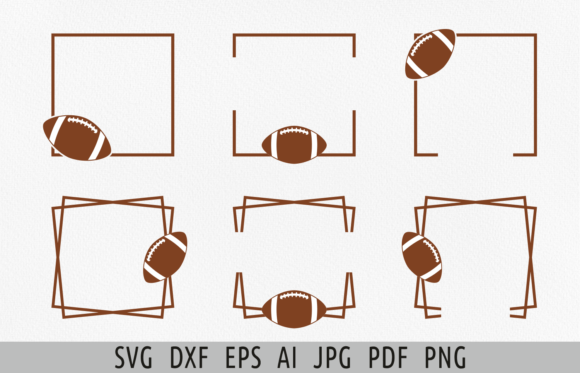 Football SVG Football Split Frame SVG for Crafts & Graphics: A Brand Designer’s Real-World Review