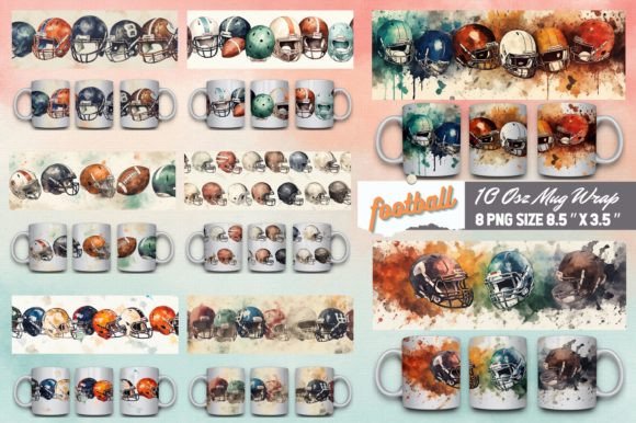 h1Football Mug Sublimation Design for Crafts & Graphics Lovers/h1