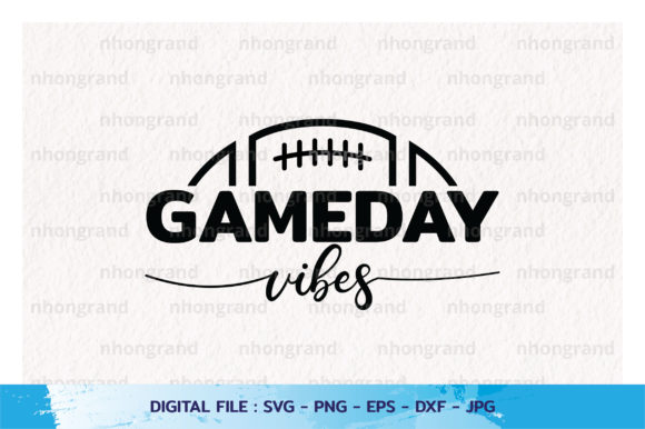 h1Gameday American Football Silhouette Graphics for Crafts and Handmade Business Use/h1